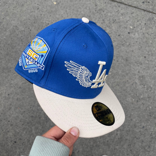 🧢✨ Gorra LA “Angels Wings” — New Era 59FIFTY 🪽💙