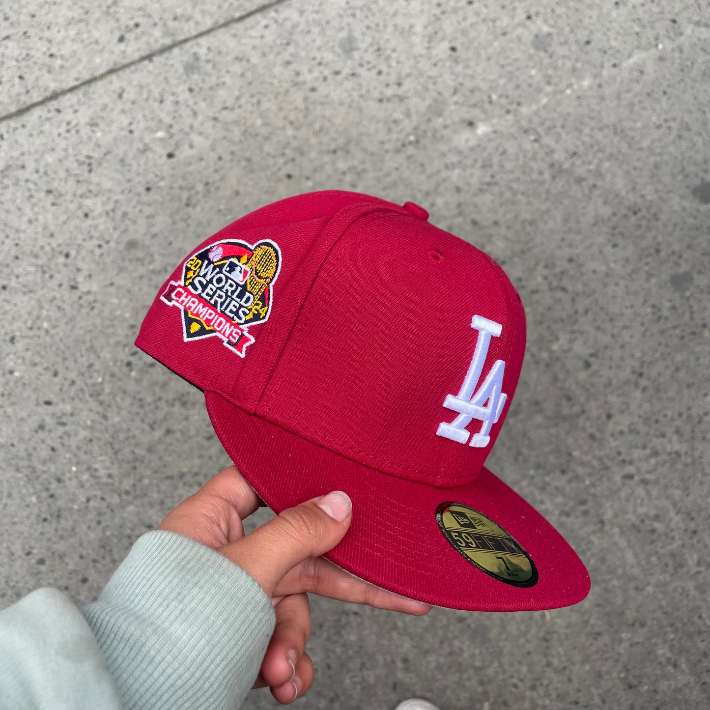 New Era 59Fifty – Los Angeles Dodgers (Roja) 👹🚨
