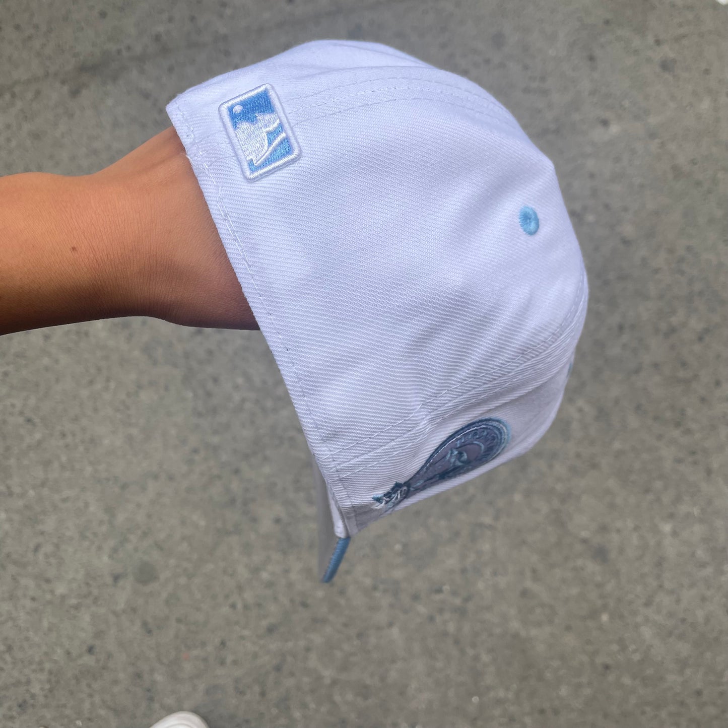 Gorra 59FIFTY Azul Cielo & Blanca – Toronto Blue Jays Edition 🌐🪬