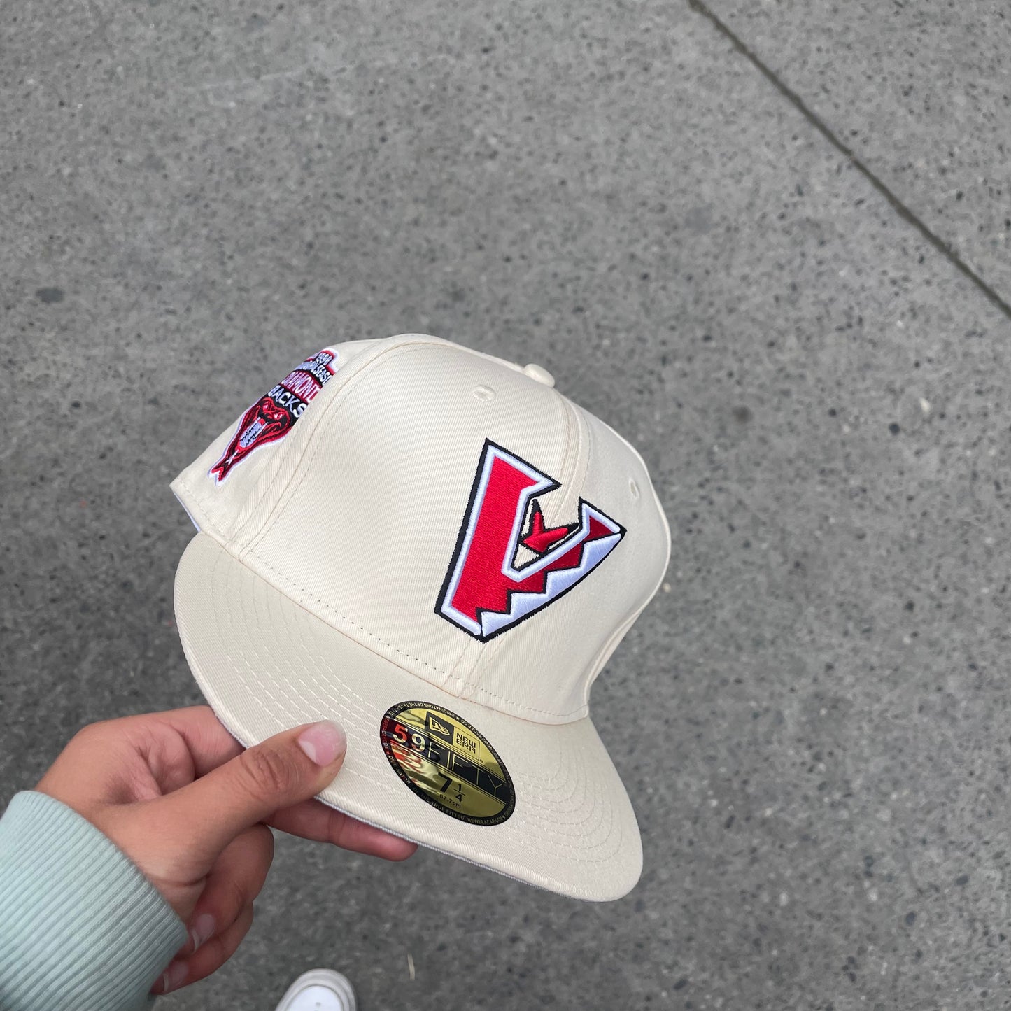 🐍 New Era 59FIFTY – Arizona Diamondbacks (Beige/Crema)