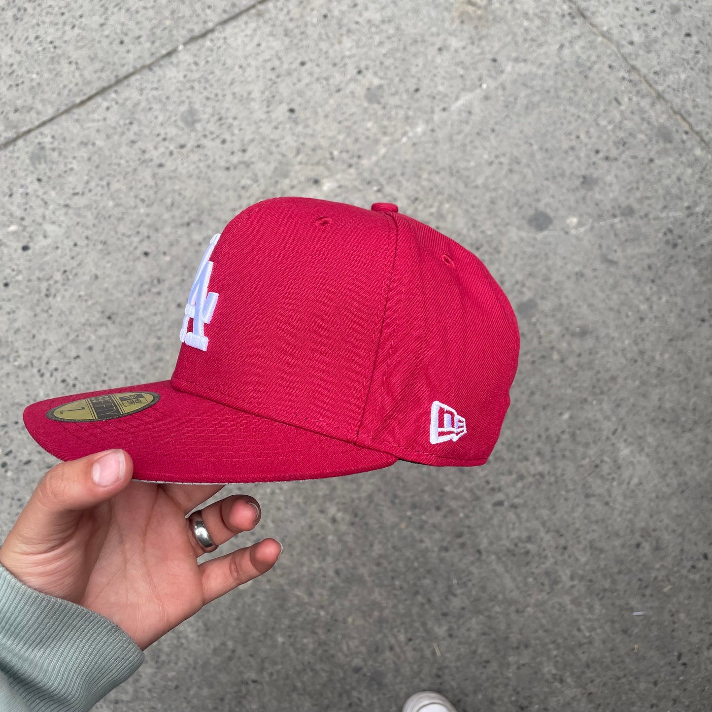 New Era 59Fifty – Los Angeles Dodgers (Roja) 👹🚨